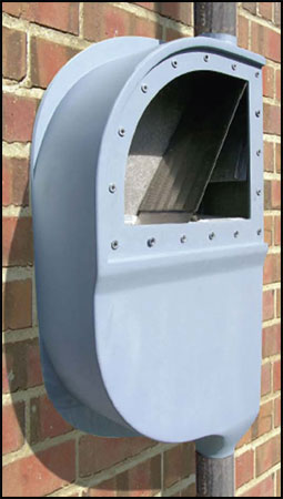 Hydroscreen SuperFlo II downspout screening device